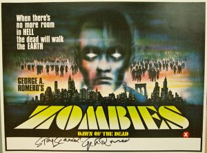 ZOMBIES DAWN OF THE DEAD UK MINI QUAD POSTER