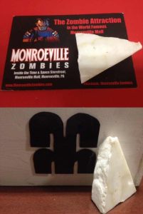 DAWN OF THE DEAD MONROEVILLE MALL MARBLE WALL PIECE