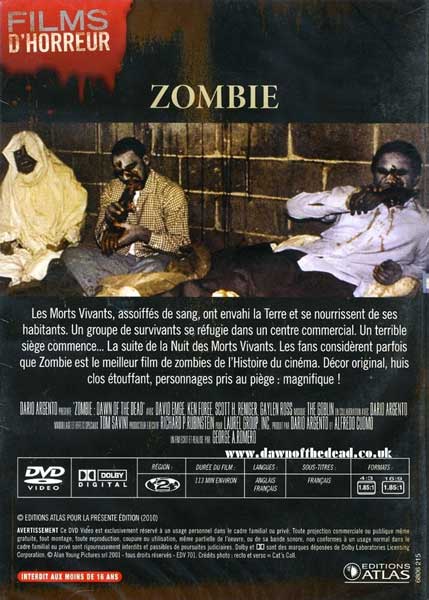Dawn of the Dead French Atlas DVD