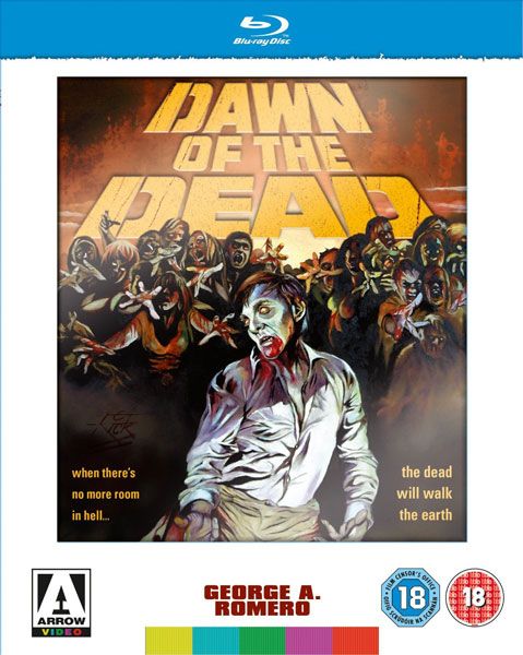 Dawn of the Dead Arrow Blu Ray 3 disc Set UK