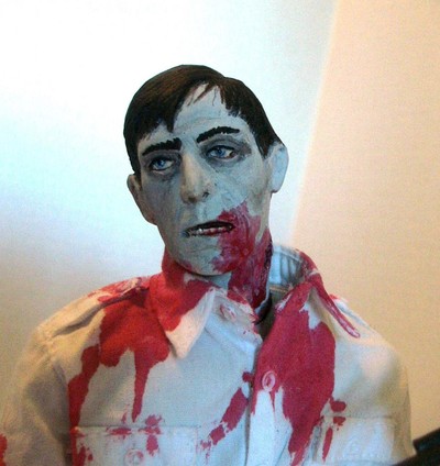 1/6 scale 12 inch custom dawn of the dead flyboy zombie