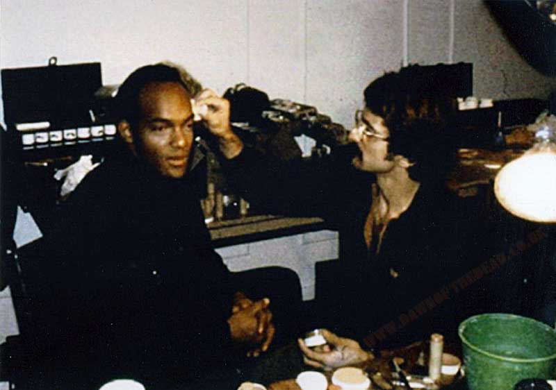 Featured image for “Behind the scenes photo Tom Savini Ken Foree”