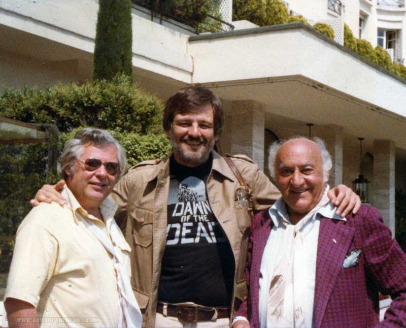 Featured image for “George A Romero Herbert R Steinmann Billy Baxter in CANNES”