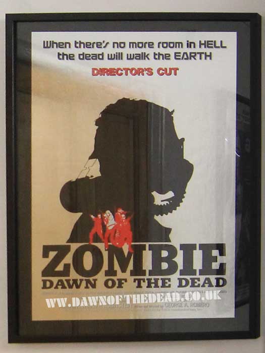 Featured image for “Dawn of the Dead Zombie Japan Directors Cut theatrical Release Hansai B2 Chrome Poster”