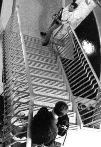 Richard Burke Dawn of the Dead behind-the scenes photo Richard Burke Dawn of the Dead behind-the
scenes photo